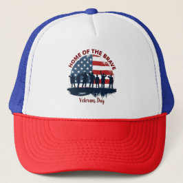 Veterans Day Patriotic Tee Truckerkappe