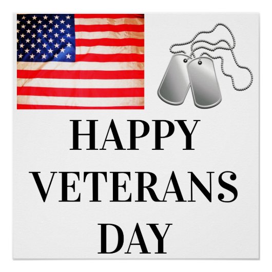 VETERANS DAY POSTER (Vorderseite)