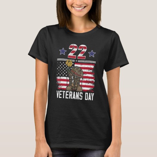 Veterans Day Proud Veteran Dad Son Papa Grandpa T-Shirt (Vorderseite)