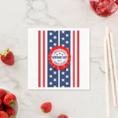 Veterans Day Rosette Paper Napkin Serviette (Beispiel)