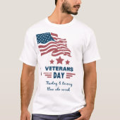 Veterans Day t-shirt usa memorial 2025 (Vorderseite)