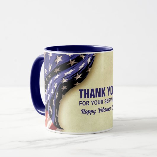 VETERANS DAY TASSE (Vorderseite Links)