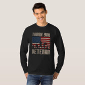 Veterans Day   Thank You Veterans  Proud T-Shirt (Vorne ganz)