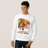 Veterans Day TUSKEGEE AIRMEN Afrikanischer Held Sweatshirt (Vorne ganz)