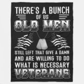 VETERANS FLEECEDECKE (Vorderseite)