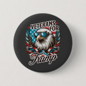 Veterans for Trump Button (Vorderseite)