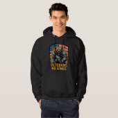 Veterans No Kings Graphic Bear Hoodie (Vorne ganz)