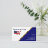 Veterans Services Business Cards Visitenkarte (Stehend Vorderseite)
