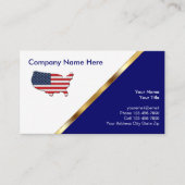 Veterans Services Business Cards Visitenkarte (Vorderseite)