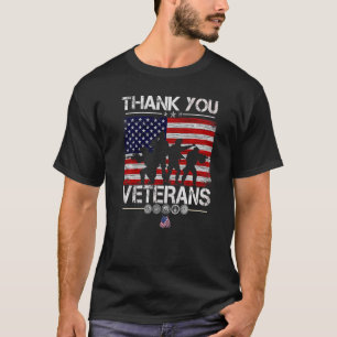 Veterans Tag Vielen Dank Veterans stolz T-Shirt