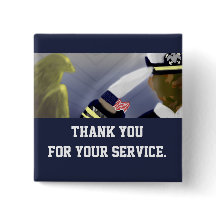 Veterans Thank You for Your Service Button