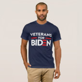 VETERANTEN FÜR JOE BIDEN T-Shirt (Vorne ganz)