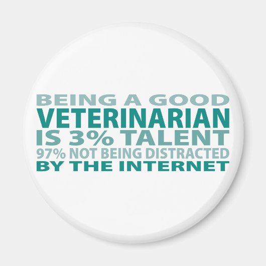 Veterinär 3% Talent Magnet (Vorne)