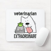 Veterinär-Sonderbeauftragter Mousepad (Mit Mouse)