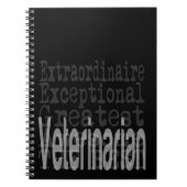 Veterinär-Sonderbeauftragter Notizblock (Vorderseite)