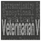 Veterinär-Sonderbeauftragter Stoff (Nahaufnahme)