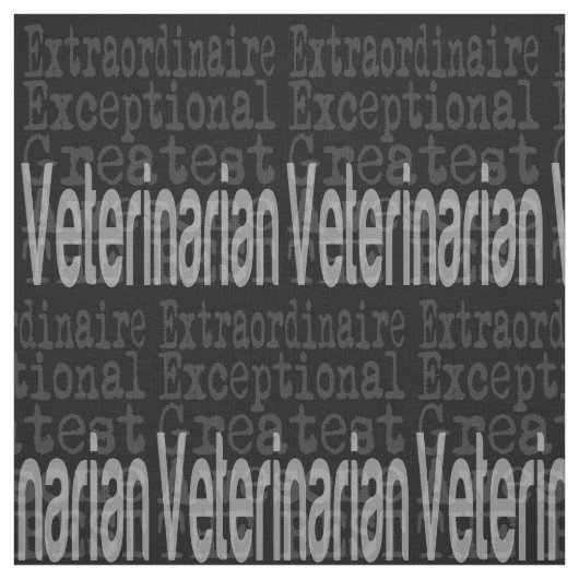 Veterinär-Sonderbeauftragter Stoff (Muster)