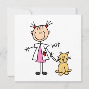 Veterinär-Strichmännchen