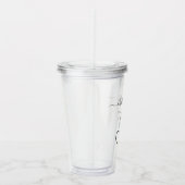 Veterinär-technischer Tierarztassistent Acryltrinkbecher (Rechts)