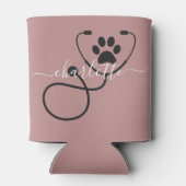 Veterinär-technischer Tierarztassistent Dosenkühler (Rückseite)