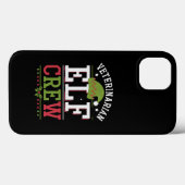 Veterinär-Weihnachtself Case-Mate iPhone Hülle (Rückseite (Horizontal))