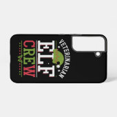 Veterinär-Weihnachtself Samsung Galaxy Hülle (Rückseite (Horizontal))