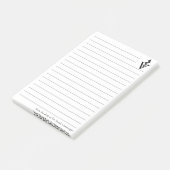 Veterinäramt Caduceus Post-it Klebezettel (angewinkelt)