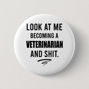 Veterinäramt Shirt Funny Vet Abschluss Geschenk Sh Button