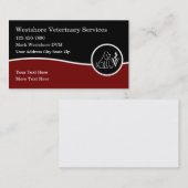 Veterinäramt Visitenkarte (Vorne/Hinten)