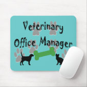 Veterinärbürovorsteher Mousepad (Mit Mouse)
