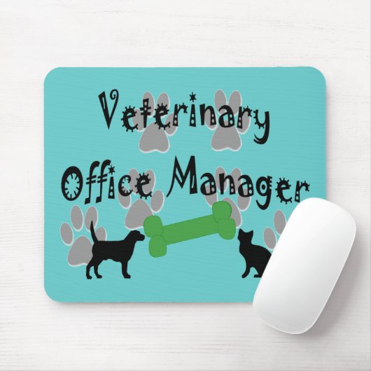 Veterinärbürovorsteher Mousepad (Mit Mouse)