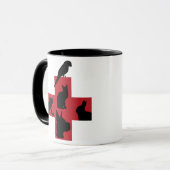 Veterinärdesign Tasse (Vorderseite Links)