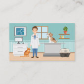 Veterinärdienste Veterinärmedizin für Mensch und T Visitenkarte (Vorderseite)