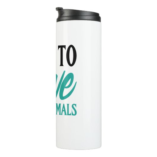 Veterinarian and Vet Tech Appreciation Thermosbecher (Nach rechts gedreht)