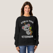 Veterinarian Appreciaton Koalafied Vet School Koal Sweatshirt (Vorne ganz)