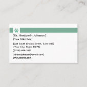 Veterinarian Business Card | Photo Logo Visitenkarte (Vorderseite)