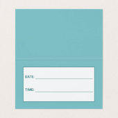 Veterinarian Man & Animals - Kundenbenennung Visitenkarten (Innenseite Aufgefaltet)