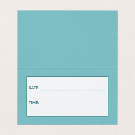 Veterinarian Man & Animals - Kundenbenennung Visitenkarten (Innenseite Aufgefaltet)