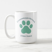 Veterinarian Staff Mug | Clinic Name Logo Template