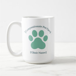 Veterinarian Staff Mug | Clinic Name Logo Template Kaffeetasse