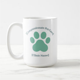 Veterinarian Staff Mug | Clinic Name Logo Template Kaffeetasse