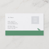 Veterinärkarte Visitenkarte (Rückseite)