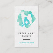 Veterinärklinik für Kreuzmedizin Visitenkarte (Vorderseite)