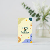 Veterinärklinik, Heimtiere, Tierärzte, Tierladen, Visitenkarte (Stehend Vorderseite)