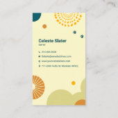 Veterinärklinik, Heimtiere, Tierärzte, Tierladen, Visitenkarte (Rückseite)