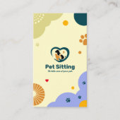 Veterinärklinik, Heimtiere, Tierärzte, Tierladen, Visitenkarte (Vorderseite)