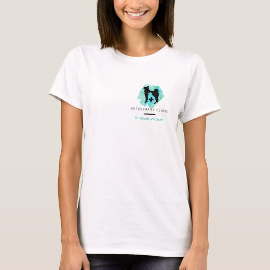 Veterinärklinik T-Shirt (Vorderseite)