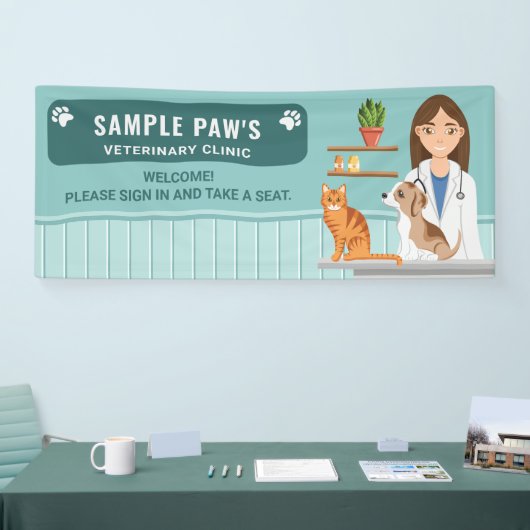 Veterinärklinik Tierklinik Banner (Messe)