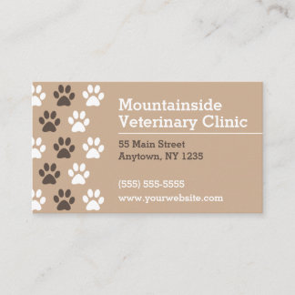 Veterinärklinik Visitenkarte
