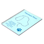 Veterinärkrankenschwester - mehrfache Jobs Notizblock (Linke Seite)